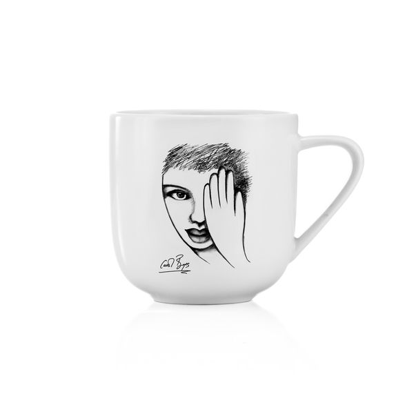 Carrol Boyes - Mug - Eye For Detail - White