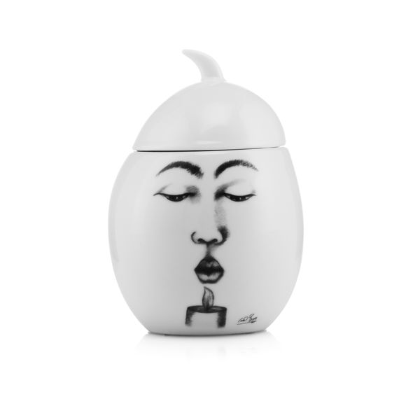 Carrol Boyes - Candle With Lid - Sweet Dreams - White