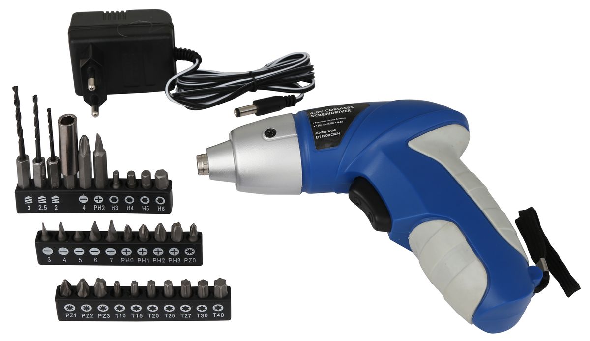 Marco Cordless Screwdriver 4.8v Blue/Silver Buy Online in South