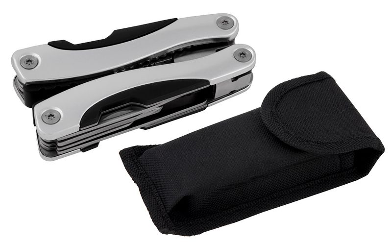 Marco Springloaded 9 Piece Multi Tool - Black/Silver