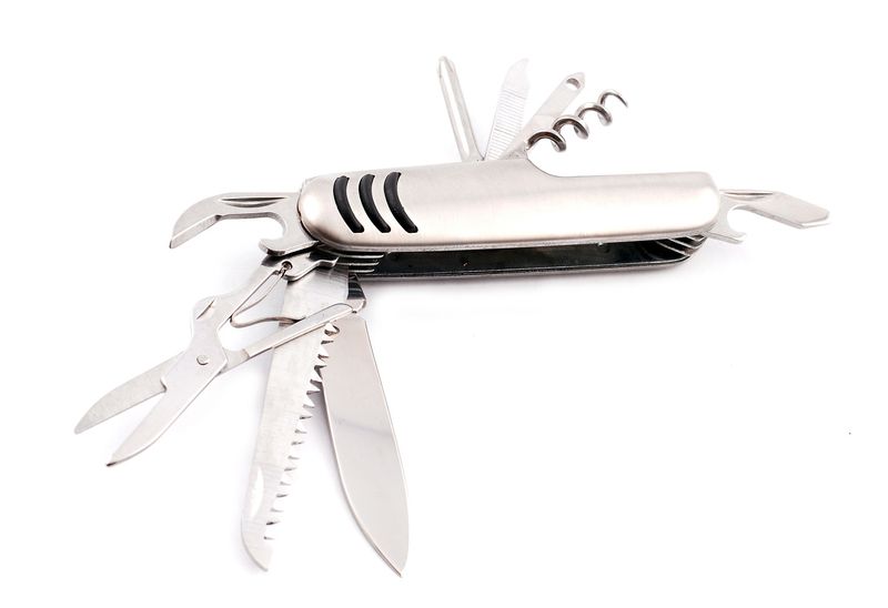 Marco 9 Piece Pen Knife - Silver