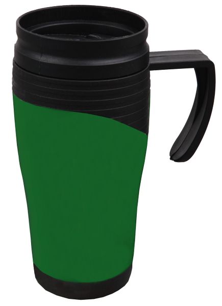 Marco Plastic Travel Mug In Green - 450ml