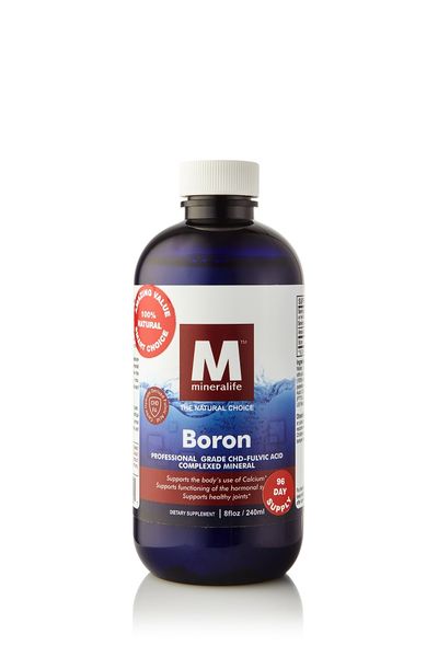 Mineralife Boron - Clear Liquid - Dietary Supplement - 240ml