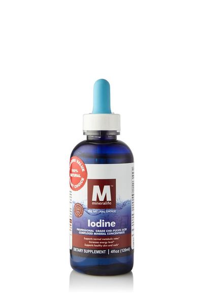Mineralife Iodine - Clear Liquid
