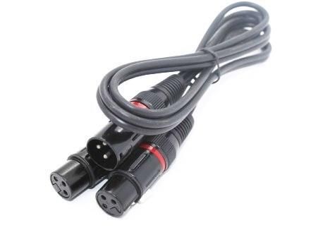 XLR Male to 2x XLR Female Cable (1M)