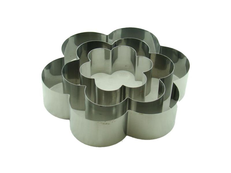 Flower Shape Cake Baking Tool 3 Piece