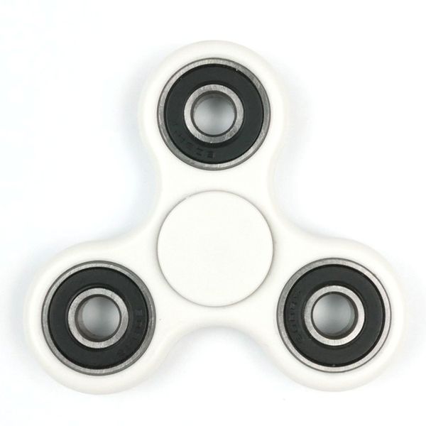 Tri Fidget Hand Spinner With Super Fast Ceramic Bearings Orange - Pack of 6