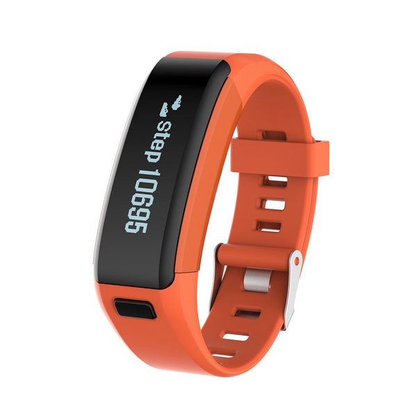 NO.1 F1 Heart Rate Monitor Bluetooth Smart Band - Orange Smartwatch