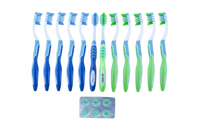 Rollybrush Mini &amp; "Pro" Toothbrush Combo