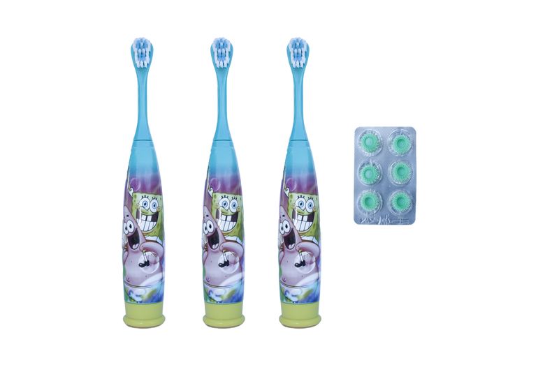 Rollybrush Mini &amp; Sponge Bob Turbo Brush Combo