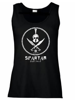 SweetFit- Spartan Ladies Black Vest