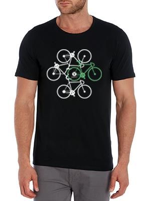 SweetFit- Re-Cycle Men's Black Tee