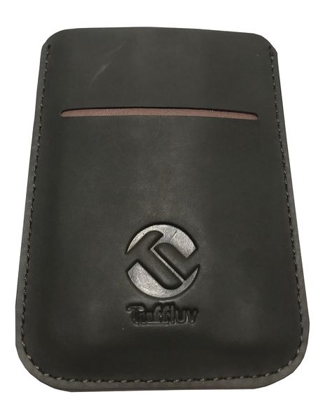 Tuff-Luv Western Leather Credit card Pull-E Wallet - Brown