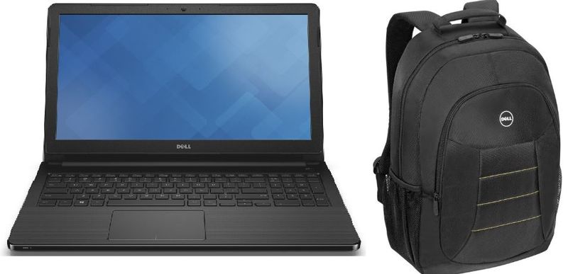 Dell Inspiron 3567 i3-6006U 15.6" Notebook Bundle - Black