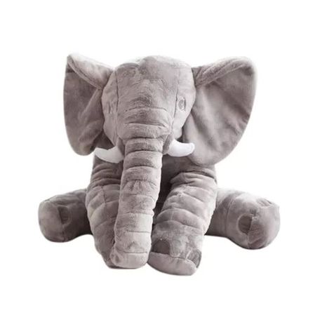 grey elephant soft toy