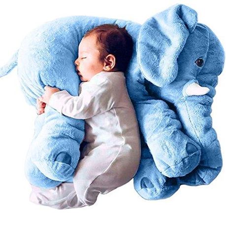 Elephant cheap plush pillow