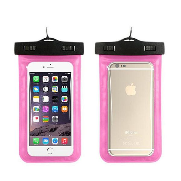 Cell Phone Dry Bag Pouch - Pink image