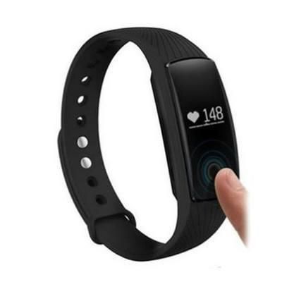 Fitness Tracker with Heart Rate (ID107HR) - Black