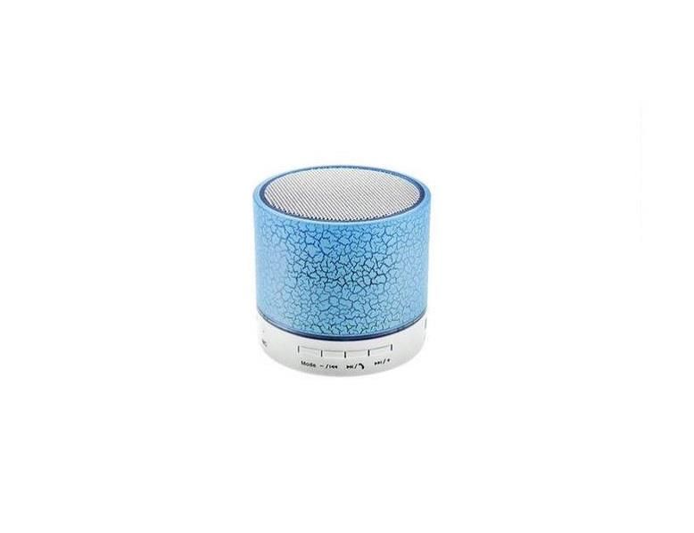 Mini Portable Bluetooth LED Speaker - Blue