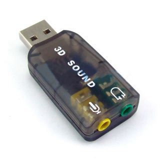 Raz Tech USB Audio 5.1 Channel Sound Card Adapter