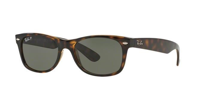 Ray-Ban New Wayfarer RB2132 902/58 55 Polarized Sunglasses | Shop