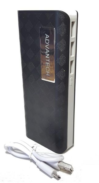 PowerBank 12 000 mAh No4 - Black &amp; Grey