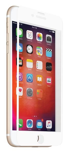 3SIXT iPhone 7 Plus Curved Glass Screen Protector - White