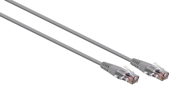 3SIXT 20m Ethernet Cable Cat 6 Round - Grey