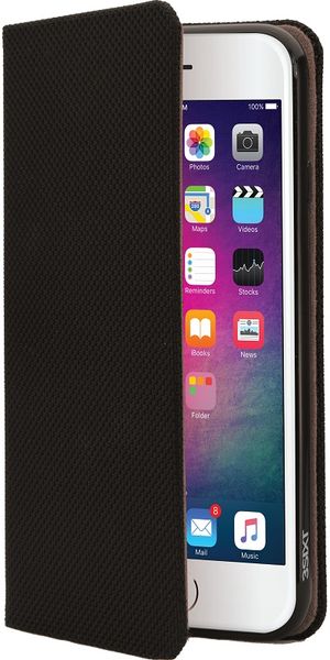 3SIXT iPhone 6/6S/7 Slim Folio - Black