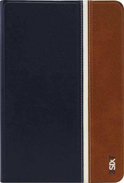 3SIXT iPad Mini 4 Tucson Folio - Blue/Brown
