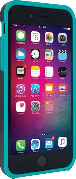 3SIXT iPhone 6/6S/7 TwoUp Case - Teal