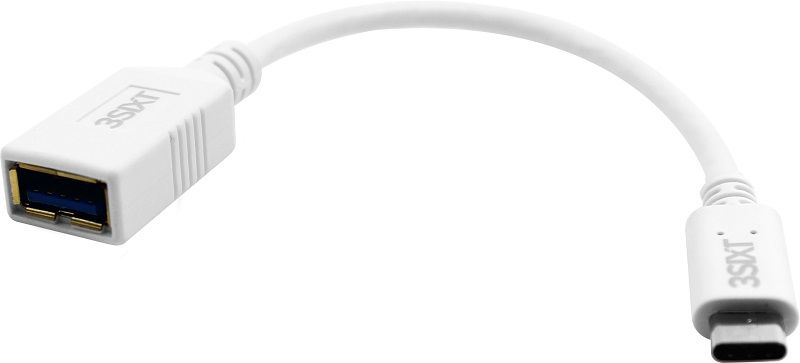 3SIXT USB Type C 3.1 Charge &amp; Sync Adaptor - Black