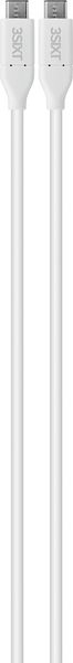3SIXT USB Type C 3.1 Charge &amp; Sync CM-CM Cable - White