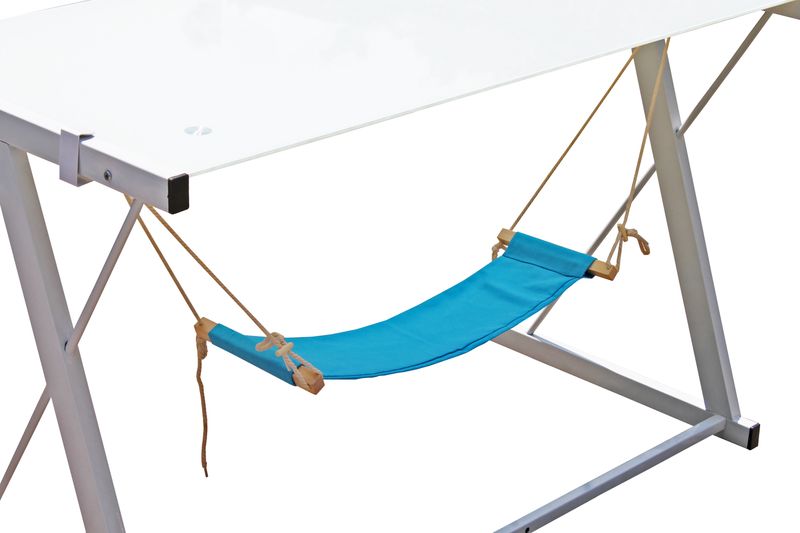 Fine Living Foot Hammock - Blue