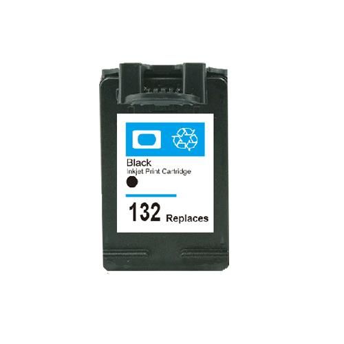 HP 132 / C9362H Black Ink Cartridge - Compatible