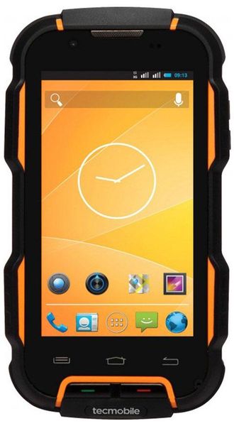 Titan 600 EUN 16GB Dual Sim - Black &amp; Orange