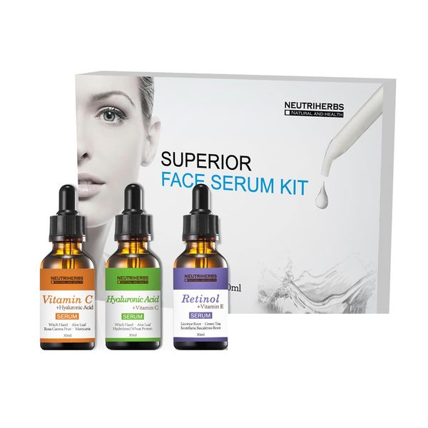 Neutriherbs Superior Facial Serum Kit - 30ml x 3 Serums