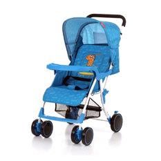 Baby Stroller Pram with Multi-position Reclining Backrest - Blue