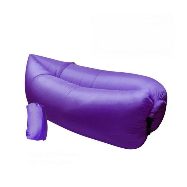 Nevenoe Inflatable Air Cloud Lounger Sofa Bed - Purple