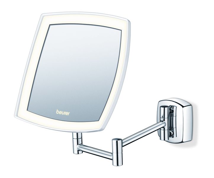 Beurer Cosmetics Mirror: Illuminated, Wall Mounted, 5x Magnification BS 89