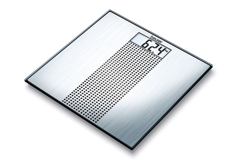 Beurer Glass Bathroom Scale GS 36 Stainless Steel Design