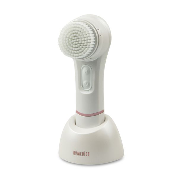 Homedics Spa Deluxe Facial Cleansing Brush - White