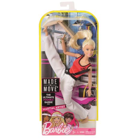 barbie made to move takealot