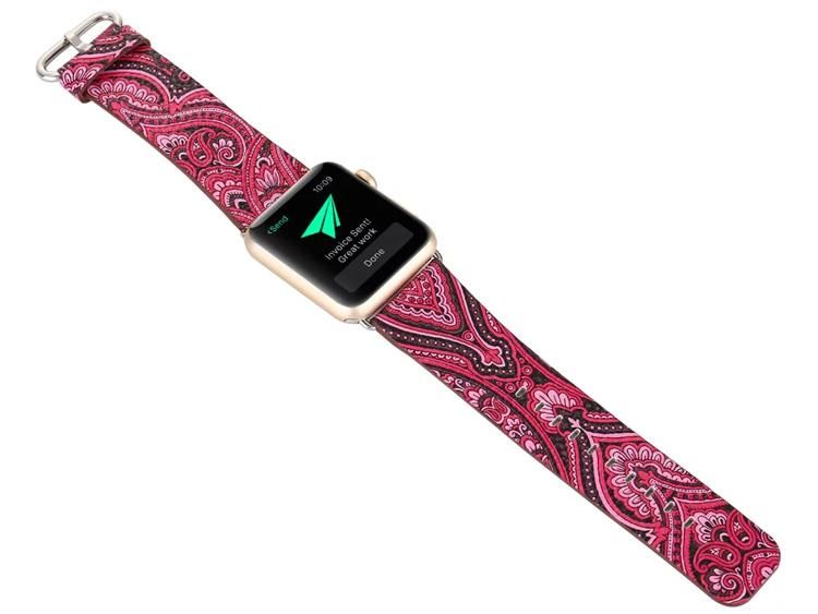 Ethnic Pattern Band 42mm for Apple Watch - Rose