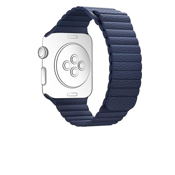 Leather Loop Band 38mm for Apple Watch - Dark Blue