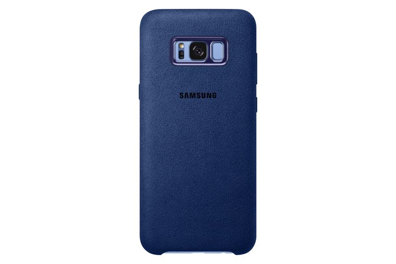 Samsung Galaxy S8+ Alcantara Cover - Blue