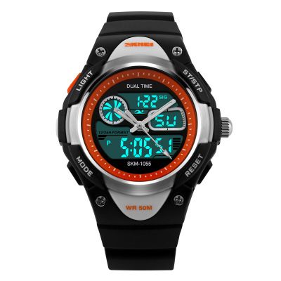 Skmei Childrens Fashion Watch -Black
