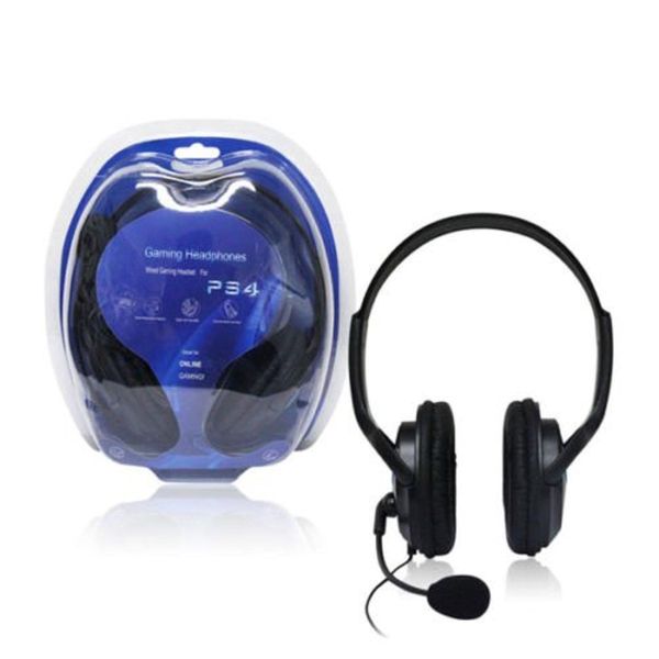 Wired Gaming Headset Headphones Headset For Ps4 Playstation 4 &amp; Pc Computer