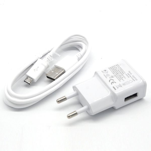 Generic 2A Travel Charger &amp; USB Sync Cable for Samsung Galaxy w/ Micro-USB