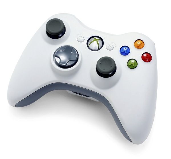 Replacement Xbox 360 Wireless Controller Compatible with Microsoft Xbox 360 &amp; PC - White